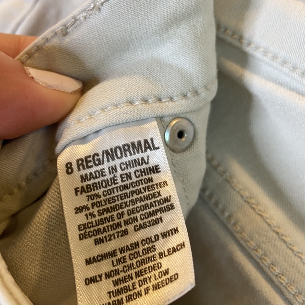 Aeropostale Stone Colored High Waisted Jeggings - Picture 9 of 9